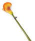 Artificial 94cm Single Stem Orange Calla Lily